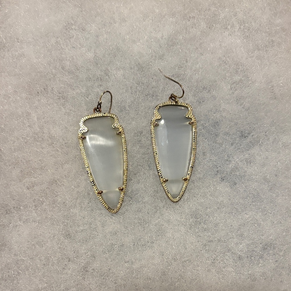 Kendra Scott Gold and Silver Tone Earrings